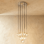 Boule do Cristal Round Cluster Chandelier