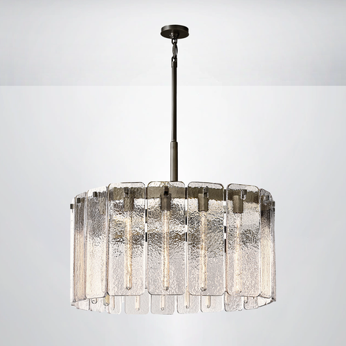 Ascend Glass Round Chandelier 36"