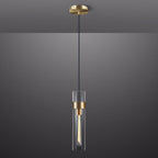 Glass Tube Pendant Light