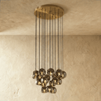 Boule do Cristal Round Cluster Chandelier