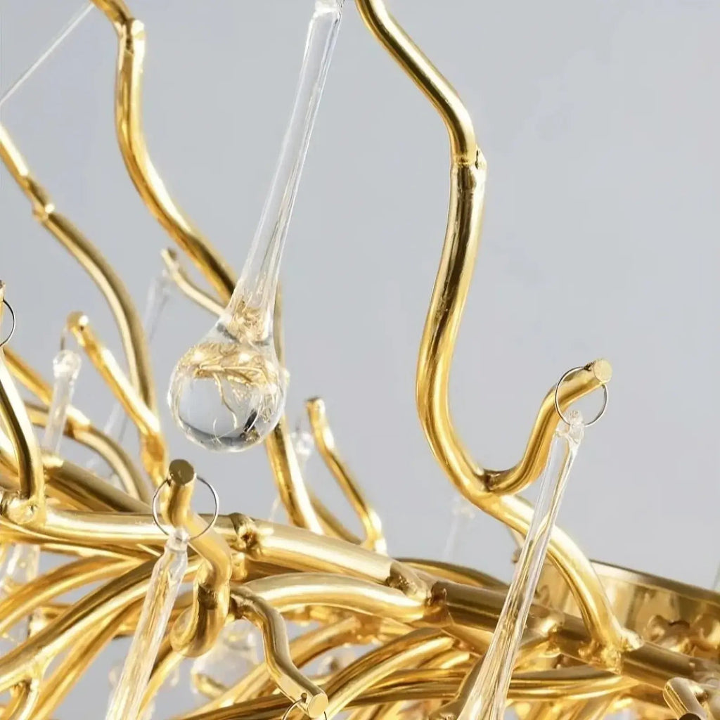 62" Albero Dining Room Crystal Chandelier - fovolighting