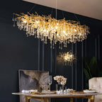 62" Albero Dining Room Crystal Chandelier - fovolighting