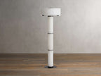 Chayla Alabaster Stone Floor Lamp 64''H