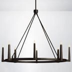 Windsor Round Chandelier 54" 42"