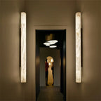 Venus Modern Linear Alabaster Wall Sconce 3"4.7"