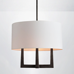 Windsor Shaded Chandelier 24"