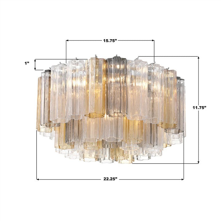 Muse 7 Lights Flush Mount