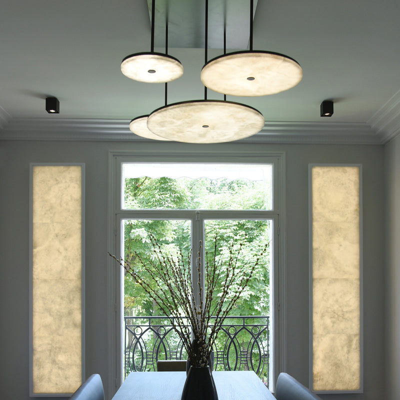 Alabaster Chandelier Light