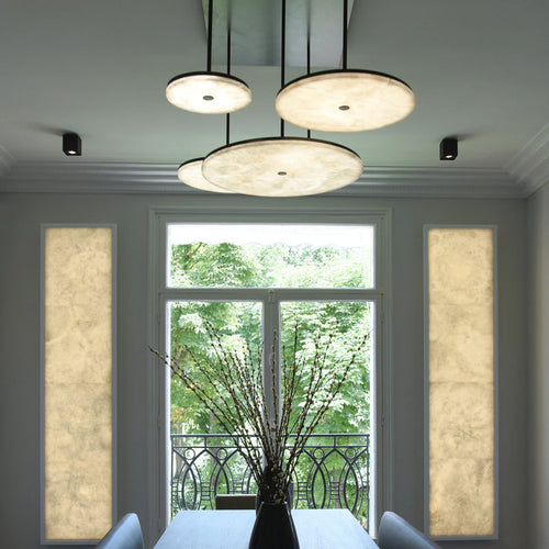 Alabaster Chandelier Light