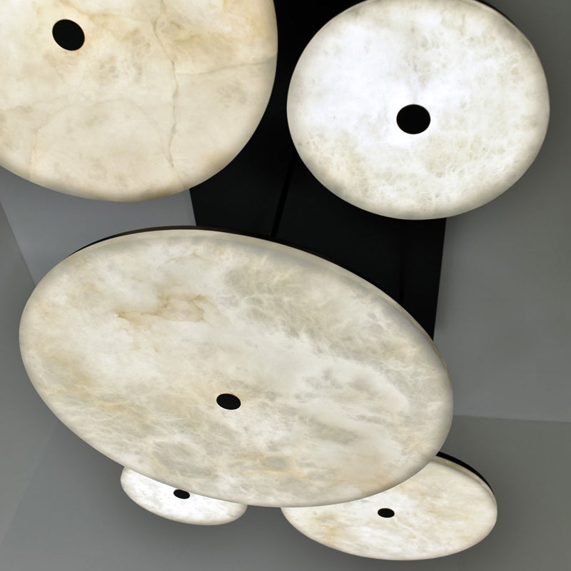 Alabaster Chandelier Light