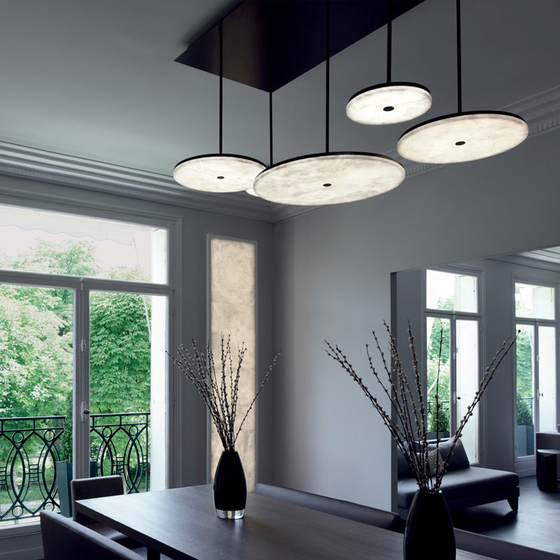 Alabaster Chandelier Light
