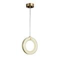 Theseus Alabaster Lorry Toroid Staircase Chandelier