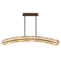 Alabaster Meridian 60 In LED Island