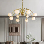 Sienna Alabaster Radial Chandelier