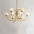 Sienna Alabaster Radial Chandelier