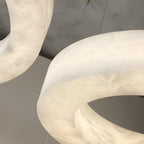 Alabaster Merika Round Chandelier