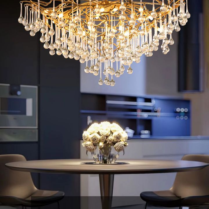 Snita Brass Chandelier