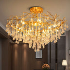 Snita Brass Chandelier