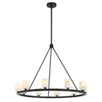 Estate 10 Light Chandelier Alabaster