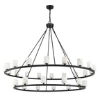 Estate 30 Light Chandelier Alabaster