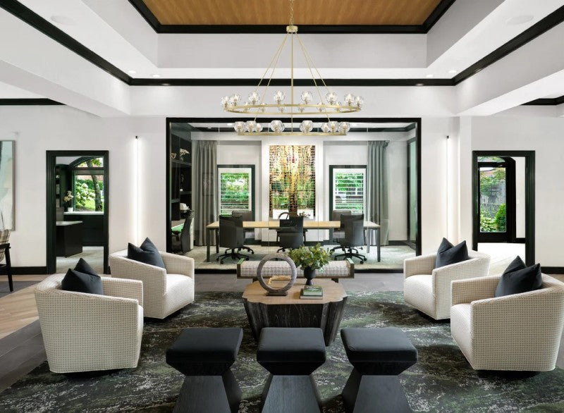 Estate 30 Light Chandelier Alabaster