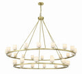 Estate 30 Light Chandelier Alabaster