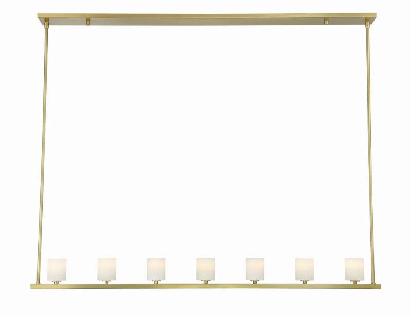Estate 7 Light Chandelier Alabaster