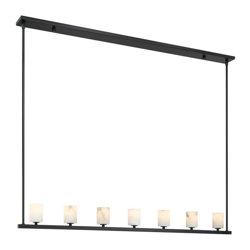 Estate 7 Light Chandelier Alabaster