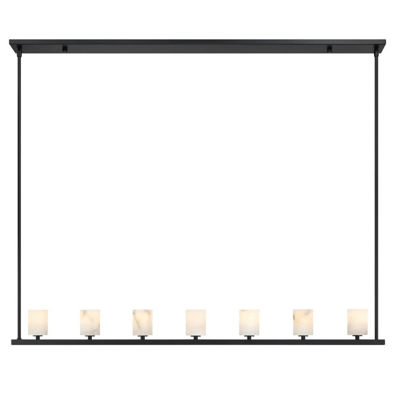 Estate 7 Light Chandelier Alabaster