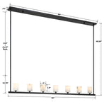 Estate 7 Light Chandelier Alabaster