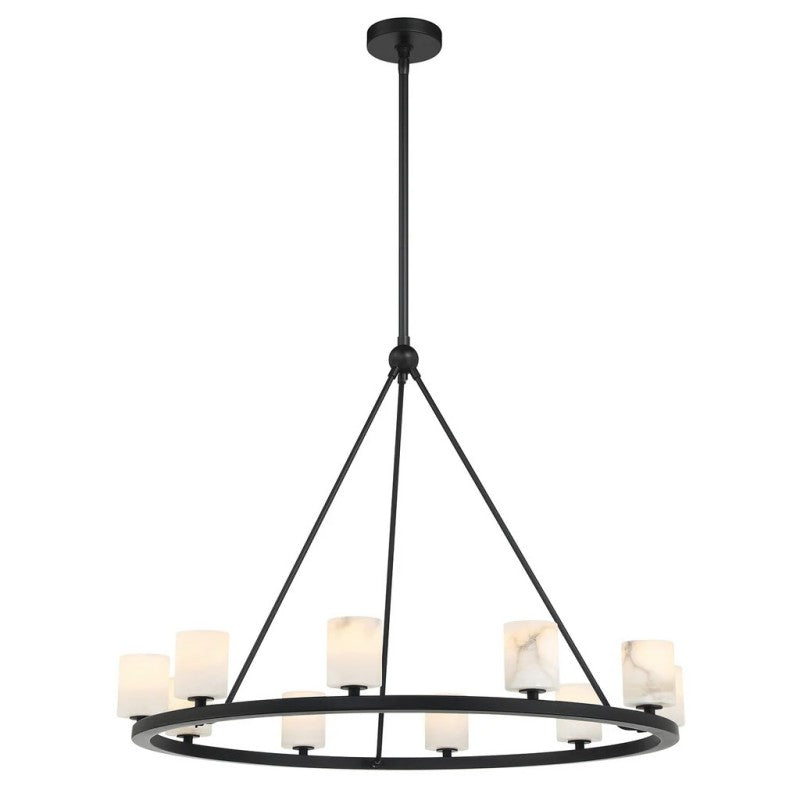 Estate 12 Light Chandelier Alabaster
