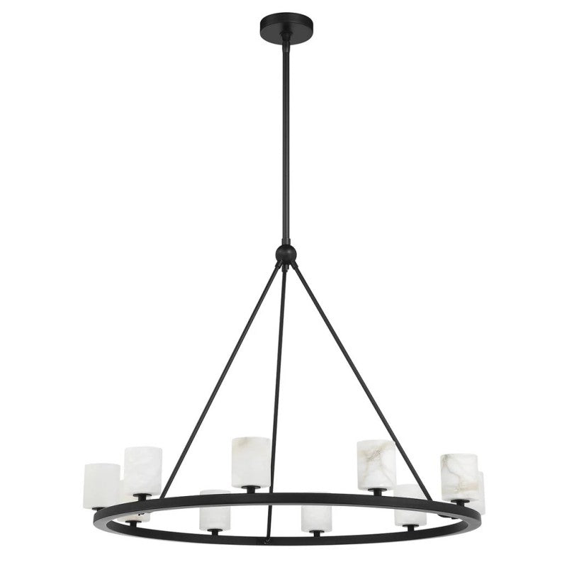 Estate 12 Light Chandelier Alabaster