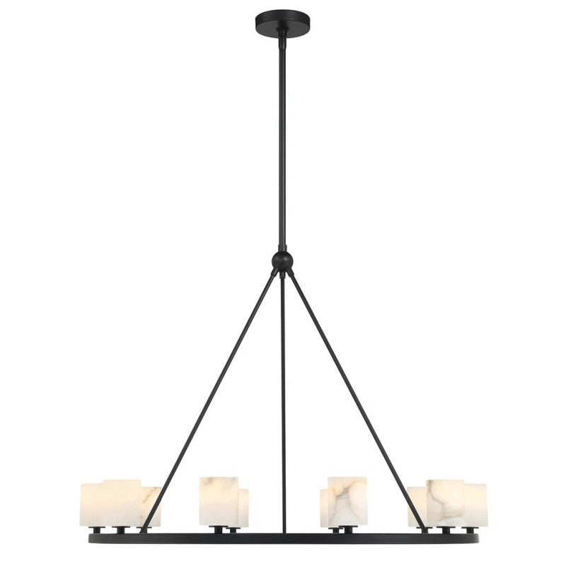 Estate 12 Light Chandelier Alabaster