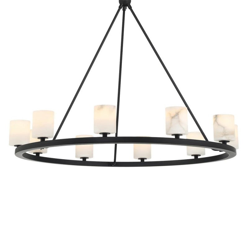 Estate 12 Light Chandelier Alabaster
