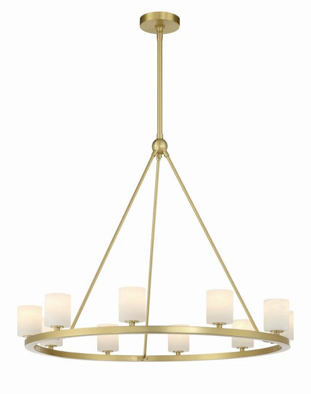 Estate 12 Light Chandelier Alabaster
