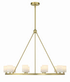 Estate 12 Light Chandelier Alabaster