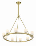Estate 12 Light Chandelier Alabaster