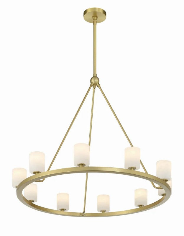 Estate 12 Light Chandelier Alabaster