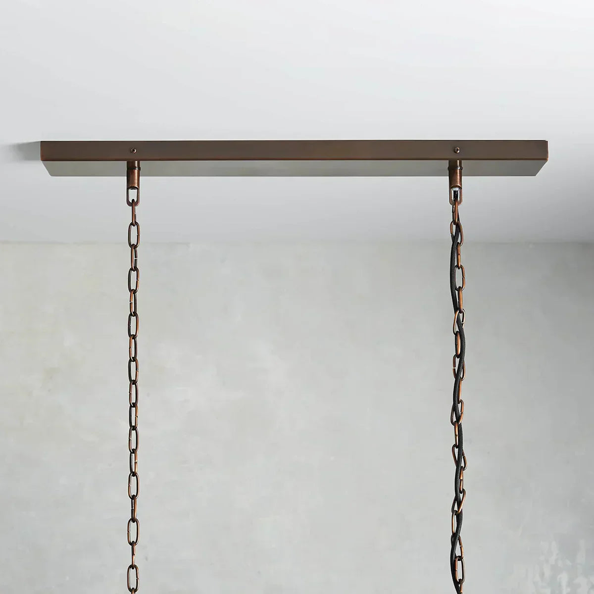 Roselle Glass Rectangular Chandelier