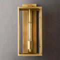 Beckman Outdoor Square Lantern Wall Sconce 18"