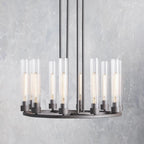 Juniper Glass Round Chandelier