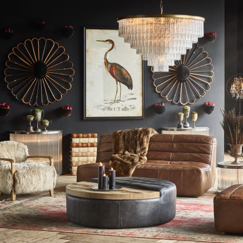Montclair Glass Round Chandelier