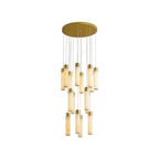 Celestial Alabaster Cascade Chandelier