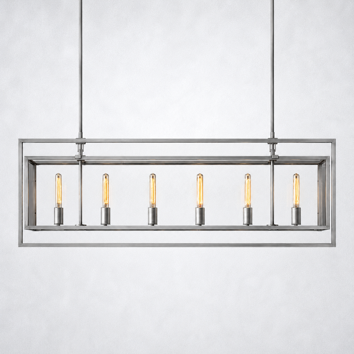 Vallora Vintage Rectangle Chandelier 54"