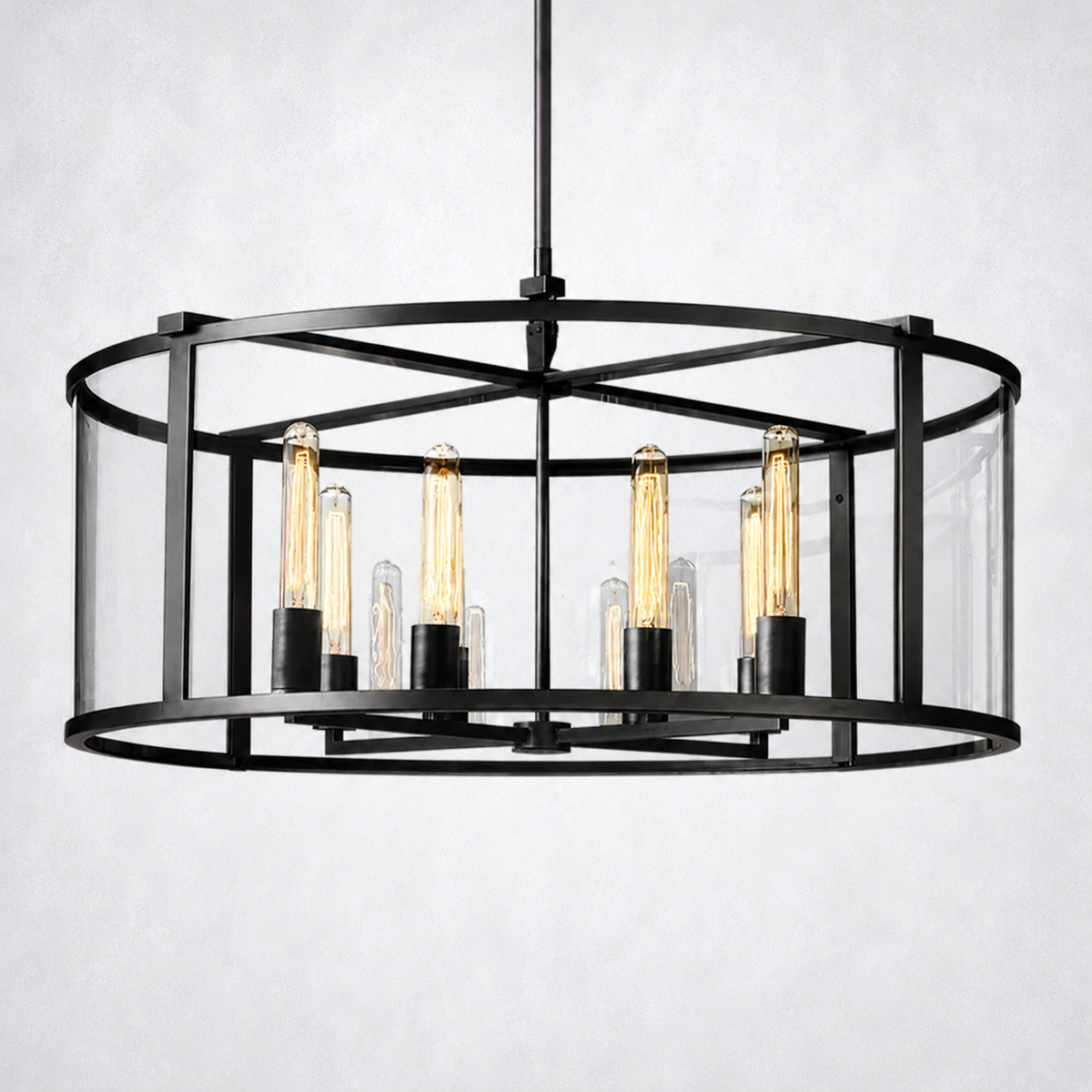 Vallora Vintage Round Chandelier 33"