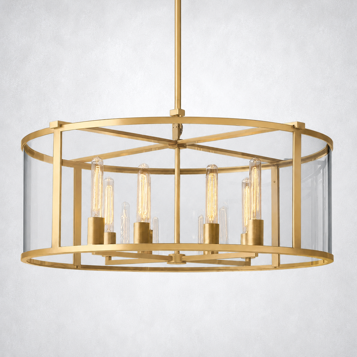Vallora Vintage Round Chandelier 33"