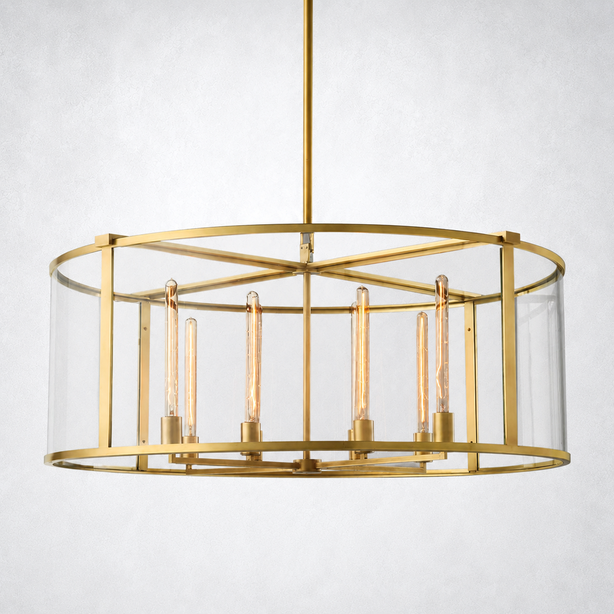 Vallora Vintage Round Chandelier 44"