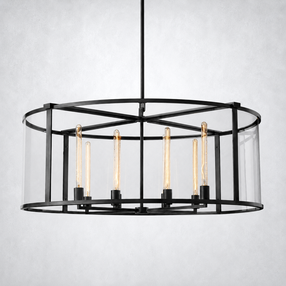 Vallora Vintage Round Chandelier 44"