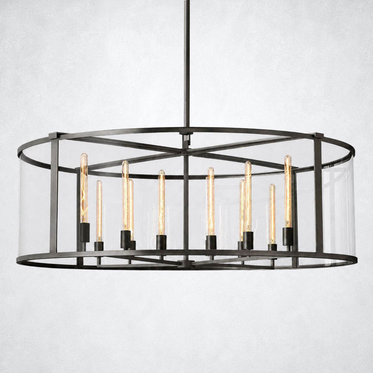 Vallora Vintage Round Chandelier 55"