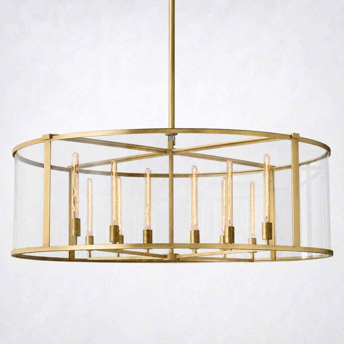 Vallora Vintage Round Chandelier 55"
